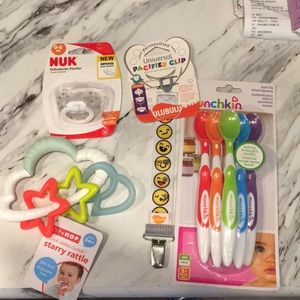 Assorted baby items